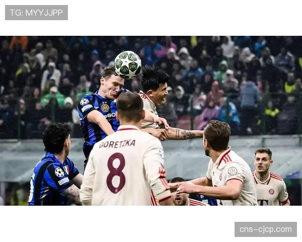 欧冠1-4决赛首回合，拜仁慕尼黑2-1国际米兰，凯恩点射